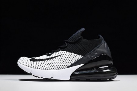 NIKE AIR MAX 270 FLYKNIT WHITE/BLACK