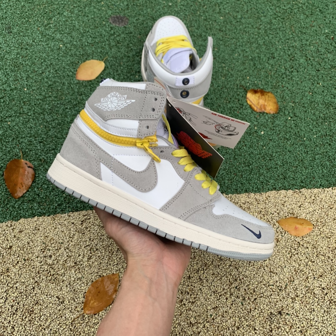 Air Jordan 1 High Switch Light Smoke Grey