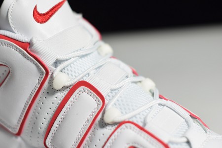Nike Air More Uptempo 96 White Varsity Red