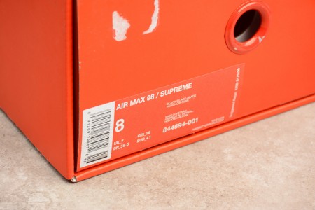 NIKE AIR Max 98/Supreme Supreme' Black