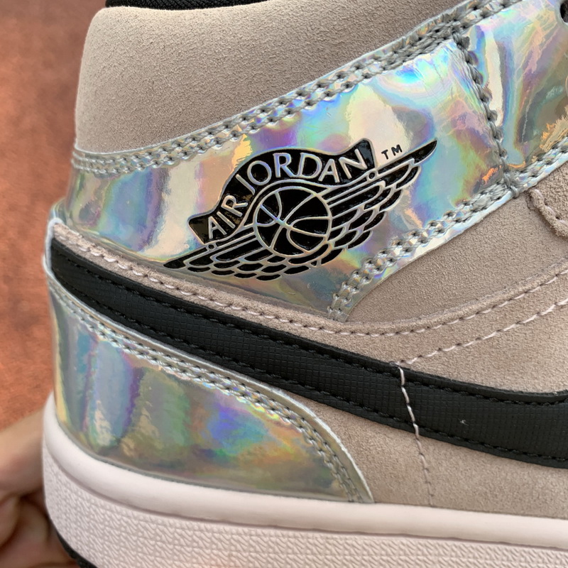 Jordan 1 Mid Dirty Powder Iridescent