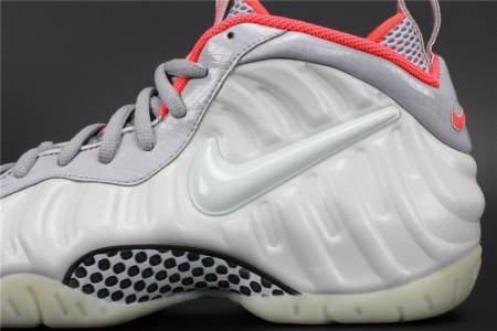 NIKE AIR FOAMPOSITE PRO PRM PURE PLATINUM mens