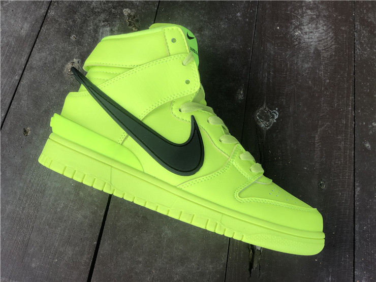 Ambush x Nike Dunk High ''Fluorescent Green''
