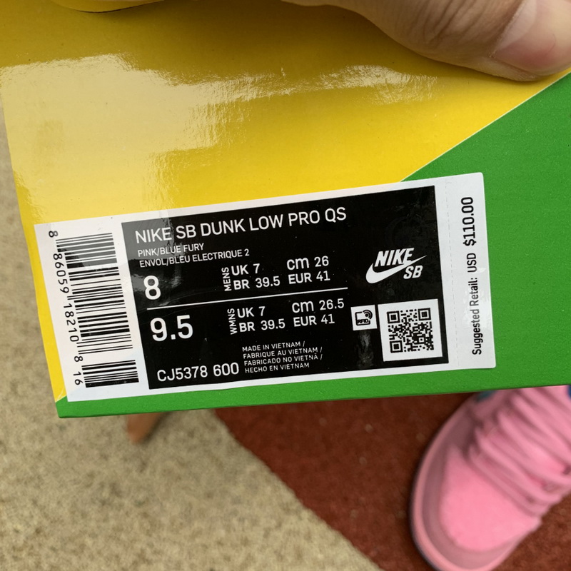 Grateful Dead x Nike SB Dunk Low “Pink Bear”