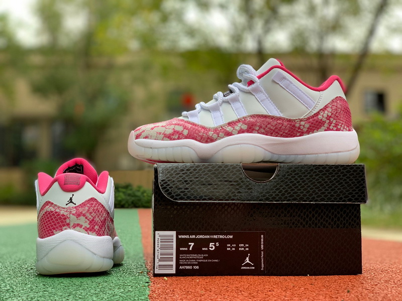 Air Jordan 11 Low “Pink Snakeskin”