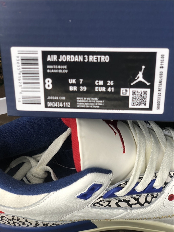 Air Jordan 3 “White Blue”