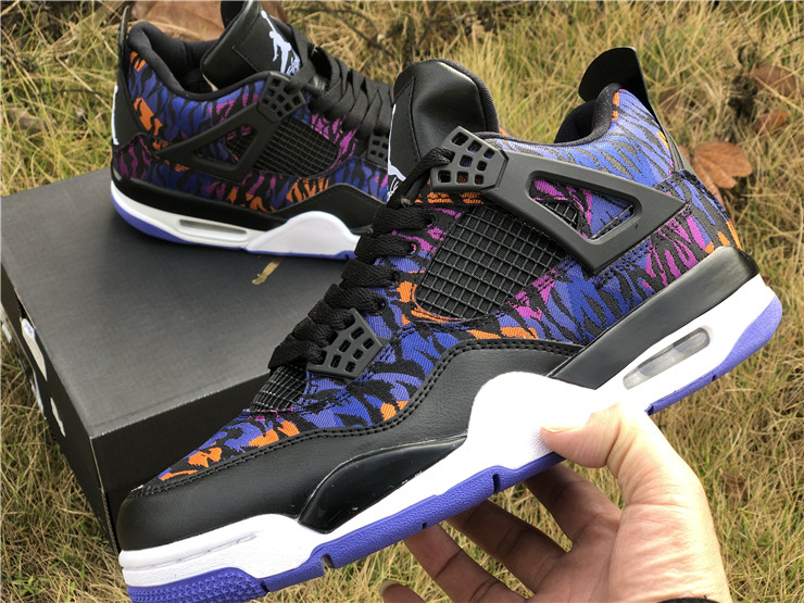 Air Jordan 4 Tiger Pattern Camouflage