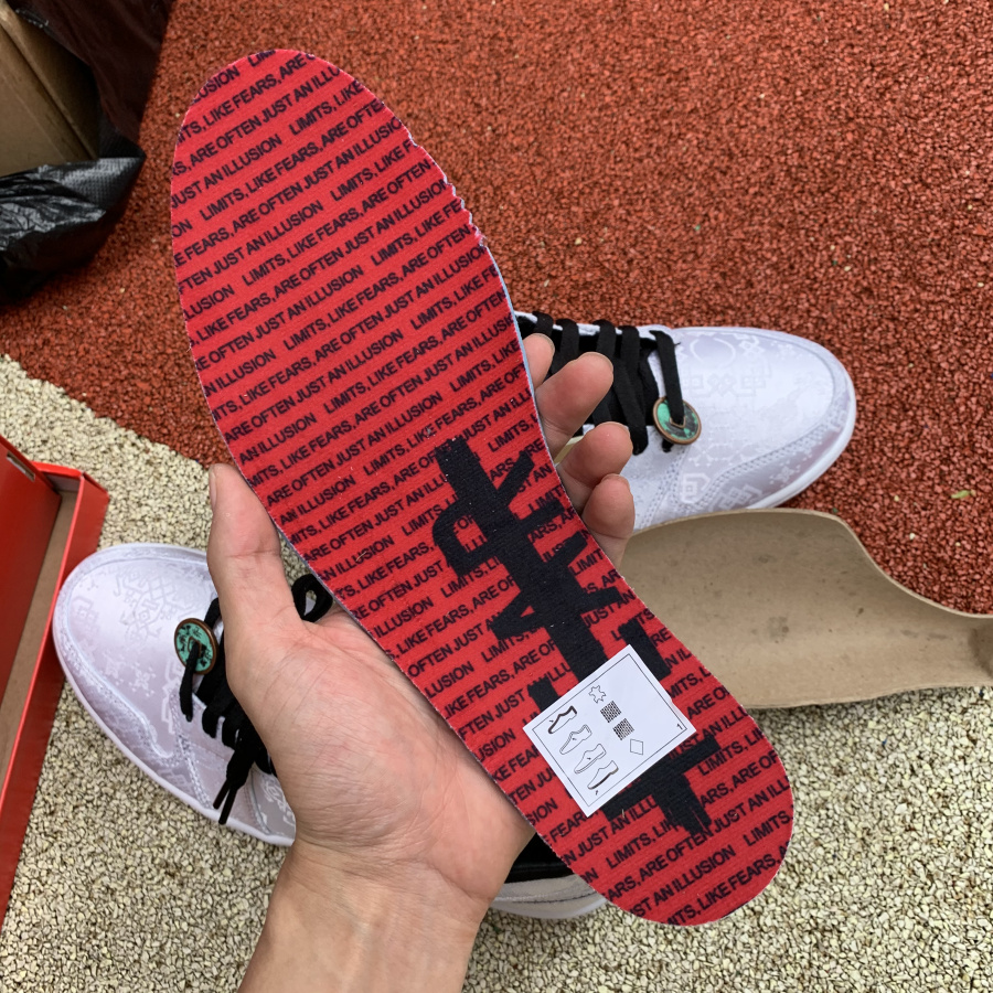 Jordan 1 Mid Fearless Edison Chen CLOT