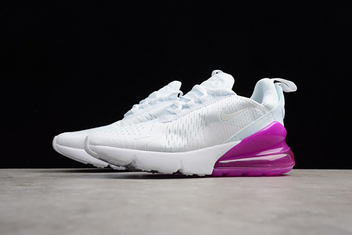 Nike womens Air Max 270 whitepurple