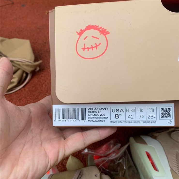 Travis Scott x Air Jordan 6