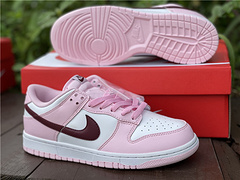 Nike Dunk Low Pink Foam Red White GS