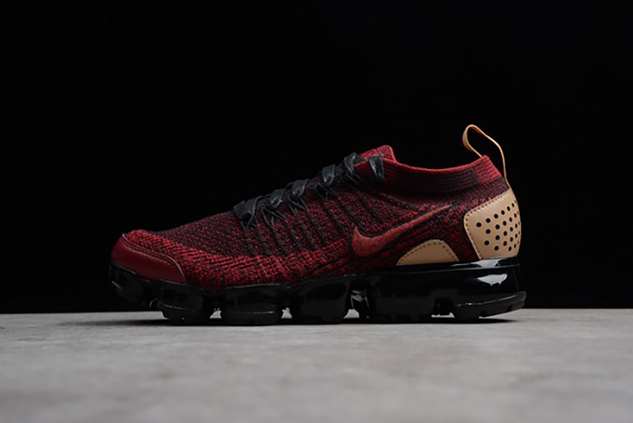 Nike Air VaporMax Flyknit 2 NRGTeam Red Vachetta Tan