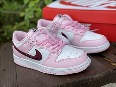 Nike Dunk Low Pink Foam Red White