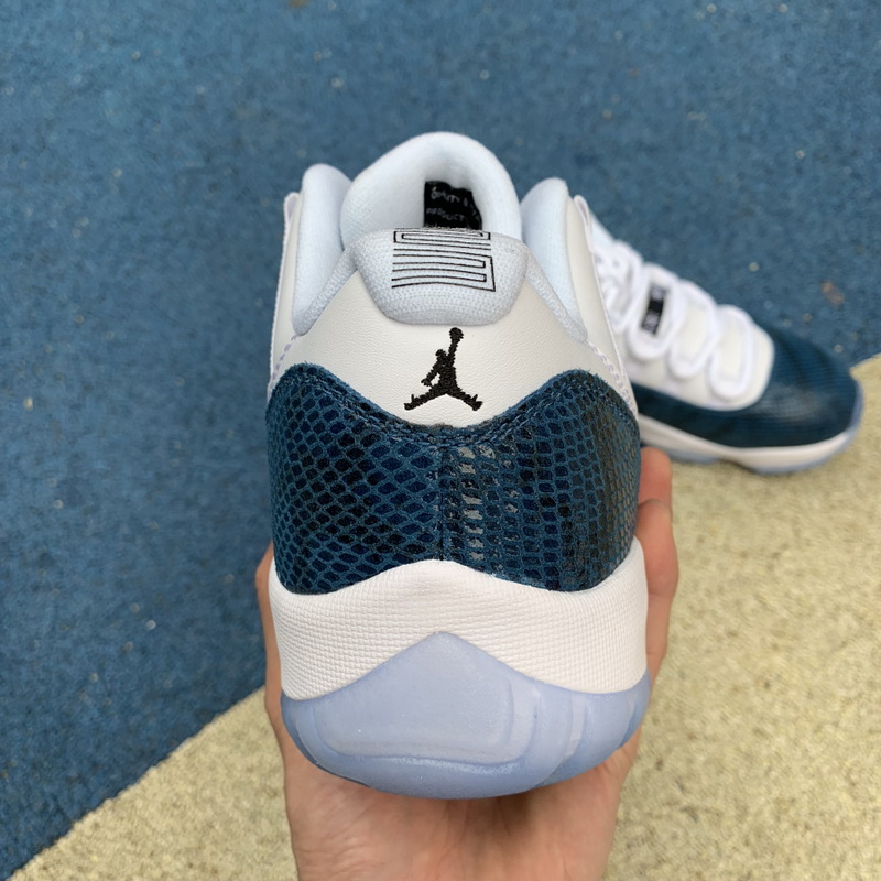 Air Jordan 11 Low “Navy Blue Snakeskin”