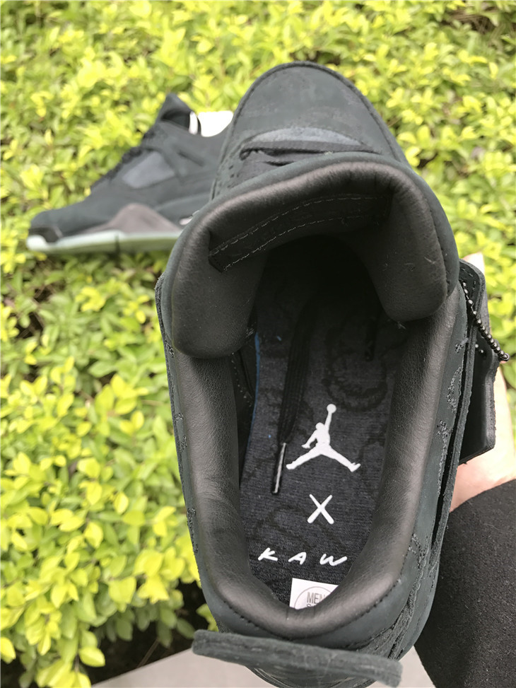 KAWS x Air Jordan 4 Black