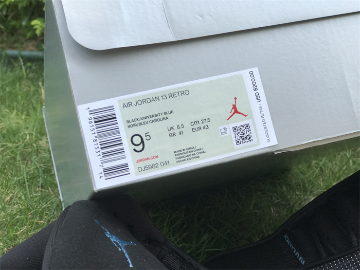 Air Jordan 13 “Black/University Blue/Black