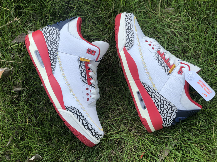 Air Jordan 3 “White Red Blue”
