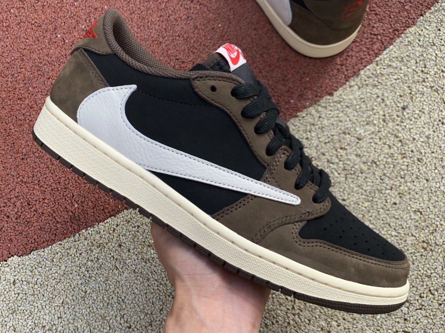 Travis Scott x Air Jordan 1 Low “Dark Mocha”