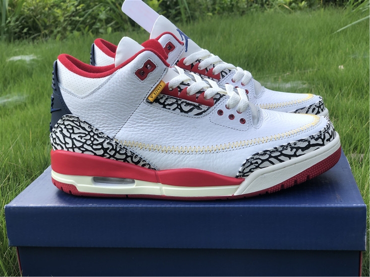 Air Jordan 3 “White Red Blue”