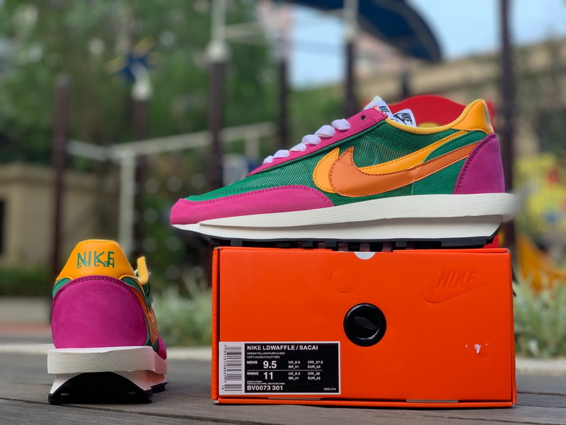 Sacai x Nike LD Waffle Shoes