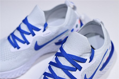 Nike Epic React Flyknit whiteblue