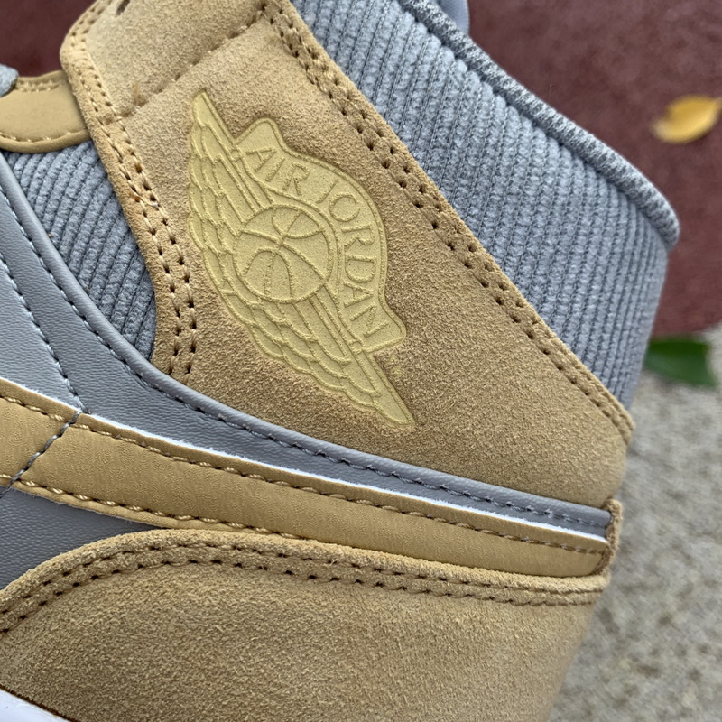 Jordan 1 Mid Mixed Textures Yellow