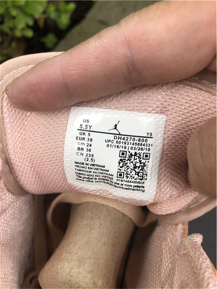 Air Jordan 1 Mid Pink Orange