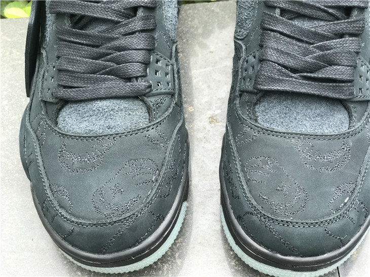 KAWS x Air Jordan 4 Black