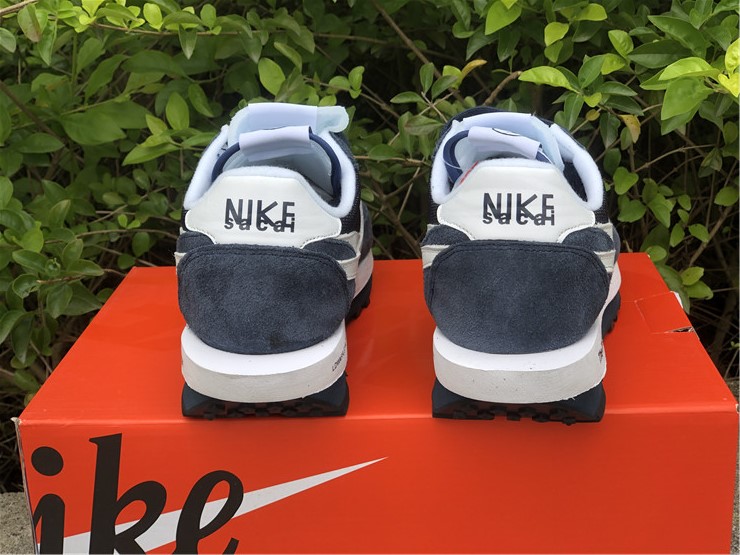 Fragment x Sacai x Nike LD Waffle ''White Navy Blue''