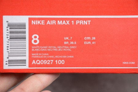 Air Max 1 Atmos We Love Nike Game Royall