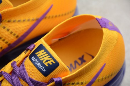 Nike Air VaporMax Flyknit 2018Lemon Yellow/Purple mens