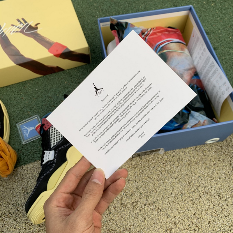 Union x Air Jordan 4