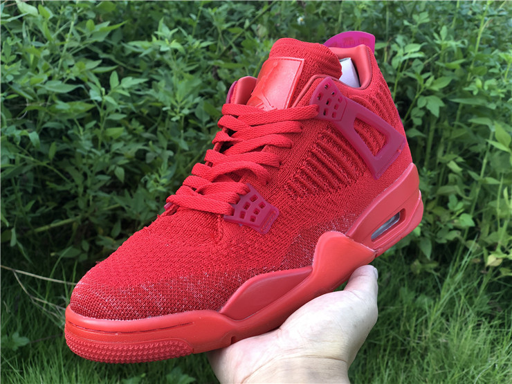 Air Jordan 4 Flyknit Red