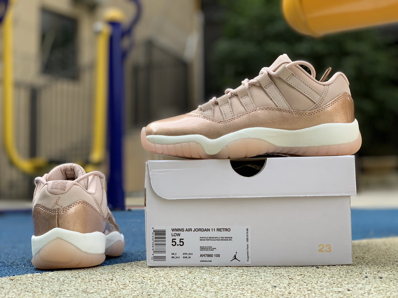 Air Jordan 11 Low GS “Rose Gold”