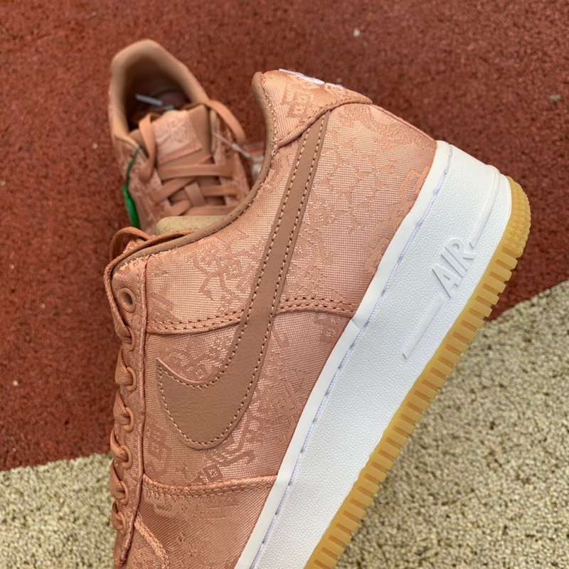 CLOT x Nike Air Force 1 Low “Rose Gold”