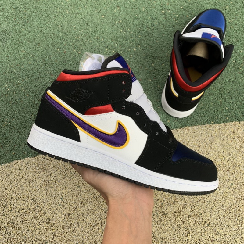 Jordan 1 Mid Lakers
