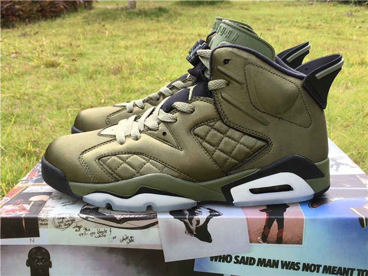 Air Jordan 6 Nylon Green