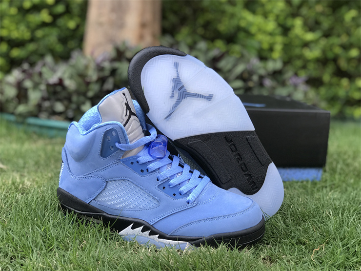 Air Jordan 5 UNC North Carolina Blue