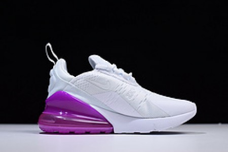 Nike womens Air Max 270 whitepurple