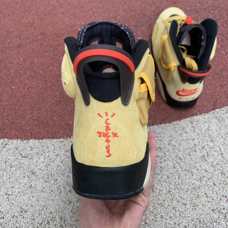 Travis Scott x Air Jordan 6 Wheat Yellow