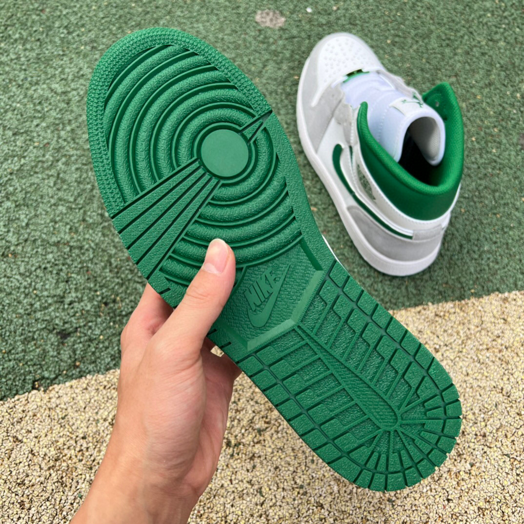 Air Jordan 1 Mid SE Grey Green
