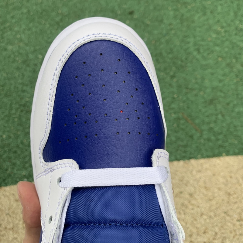 Jordan 1 Mid Royal Blue Laser Orange GS