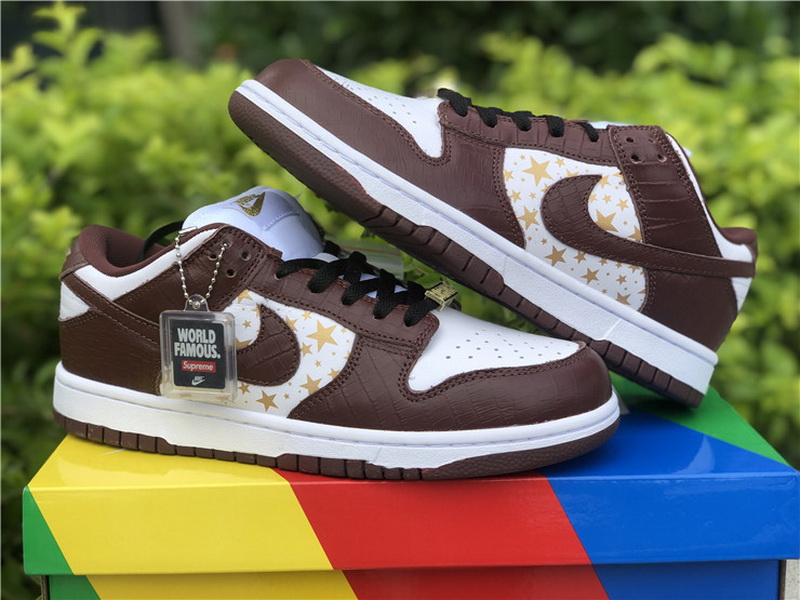 Supreme x Nike SB Dunk Low “Barkroot Brown”