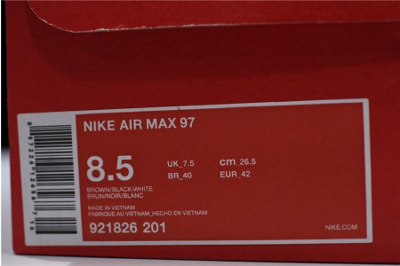 Air Max 97 Shipping Box Ale Brown