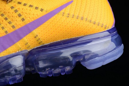Nike Air VaporMax Flyknit 2018Lemon Yellow/Purple mens