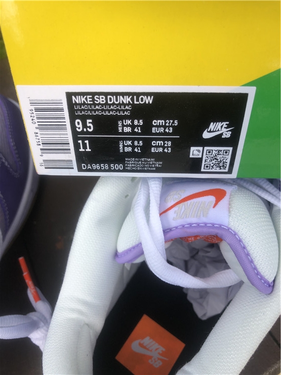 Air Jordan 1 SB Dunk Low ''Grey Purple''