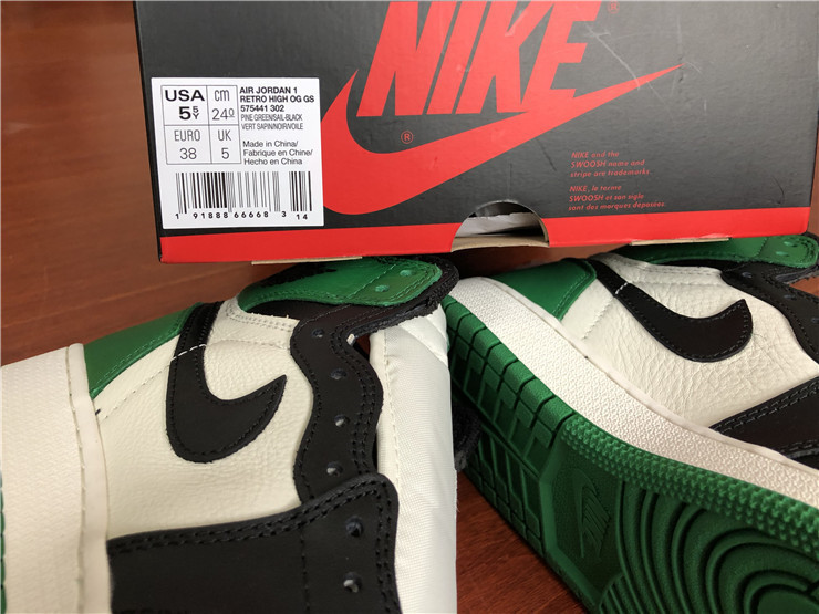 Air Jordan 1 “Green Toe” GS