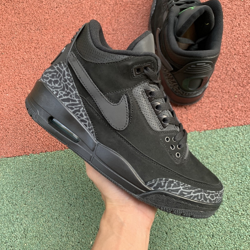 Air Jordan 3 Oregon Ducks Black