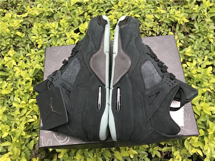 KAWS x Air Jordan 4 Black
