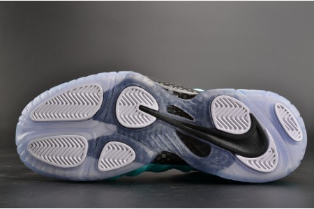 Nike Air Foamposite Pro Island Green Metallic Platinum mens